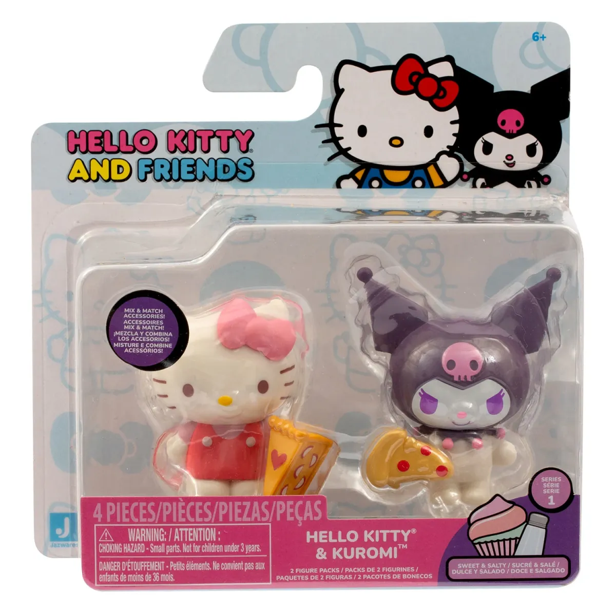 Giochi Preziosi Hello Kitty Σετ 2 Φιγούρων
