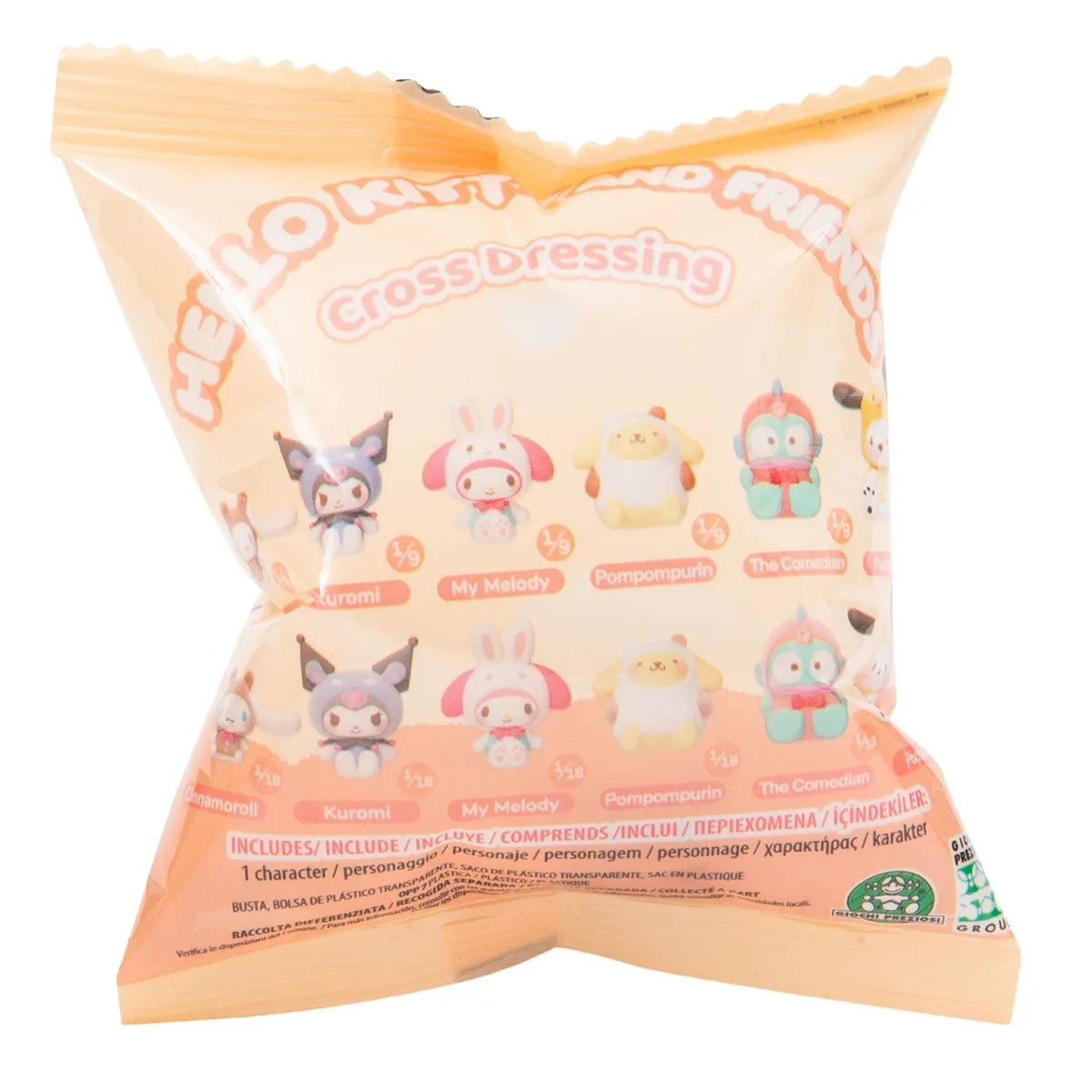 Giochi Preziosi Hello Kitty Φιγουρα 4εκ Cross Dressing