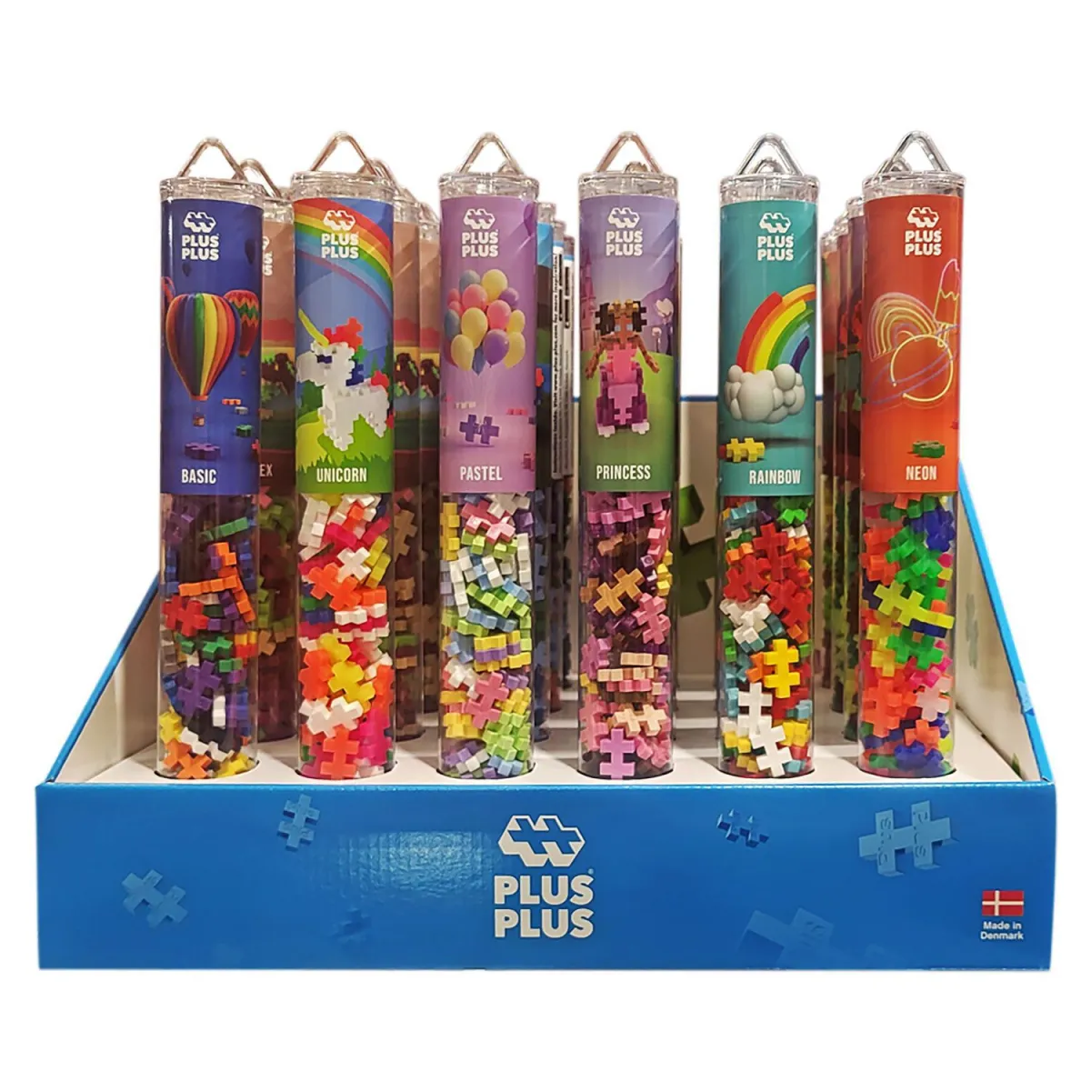 Giochi Preziosi Plus-Plus Tube Display Mix Neon