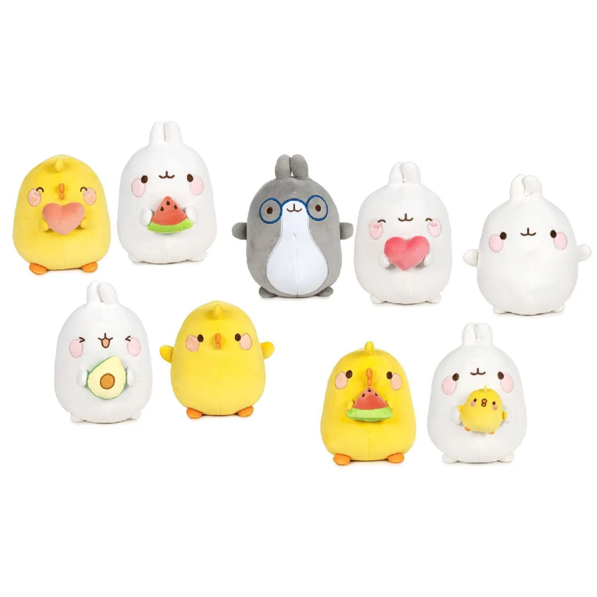 Giochi Preziosi Λούτρινο Softies Molang 18εκ. 9 Σχέδια