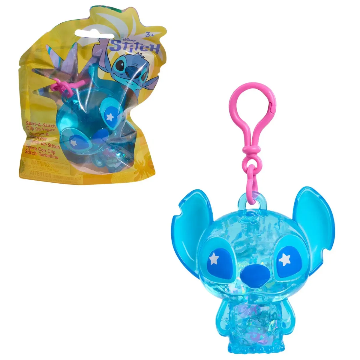 Giochi Preziosi Stitch Μπρελοκ Γκλιτερ 5εκ. Σε Σακουλακι