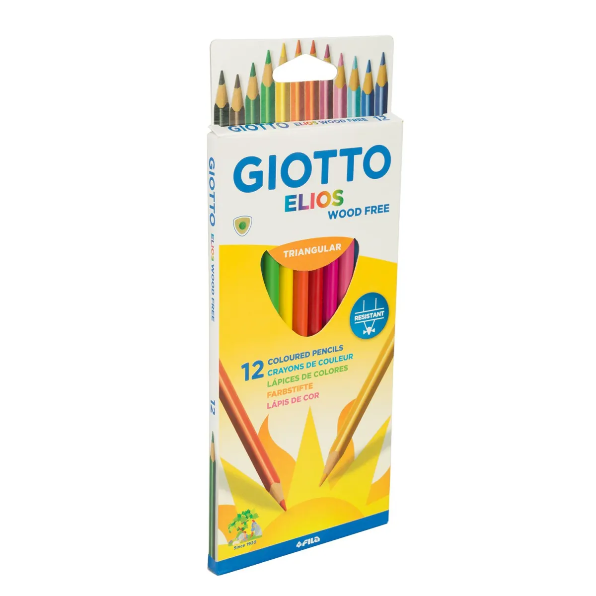 Giotto Ξυλομπογιές Elios 12τεμ.