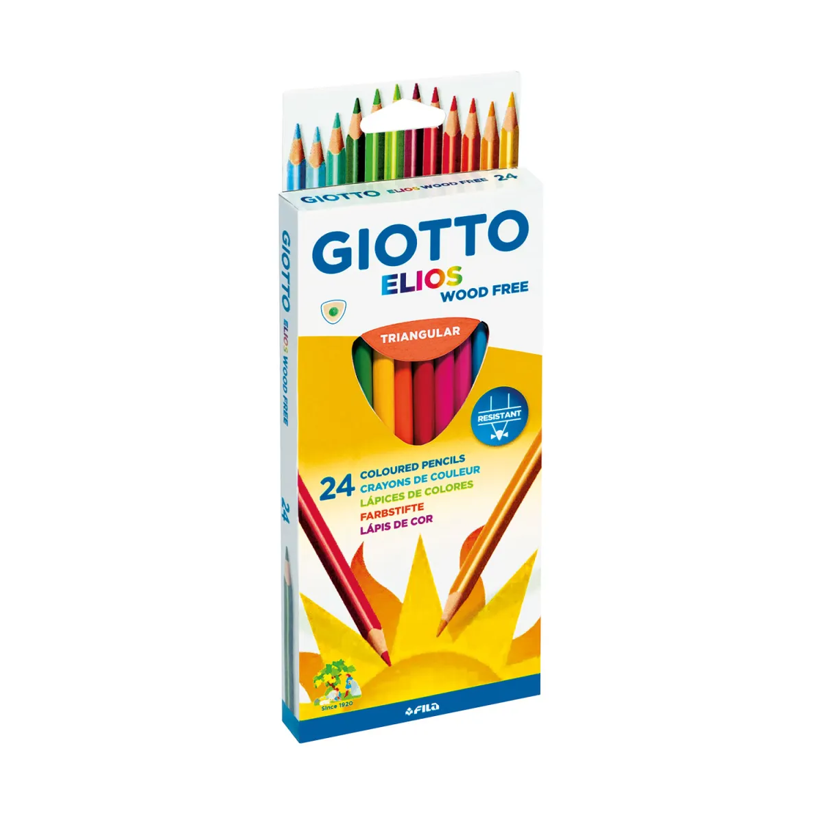 Giotto Ξυλομπογιές Elios 24τεμ.