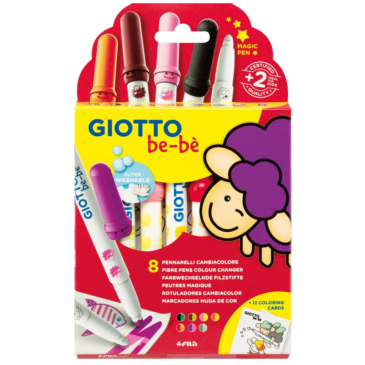 Giotto Μαρκαδόροι Magic Be-Be 8τεμ.