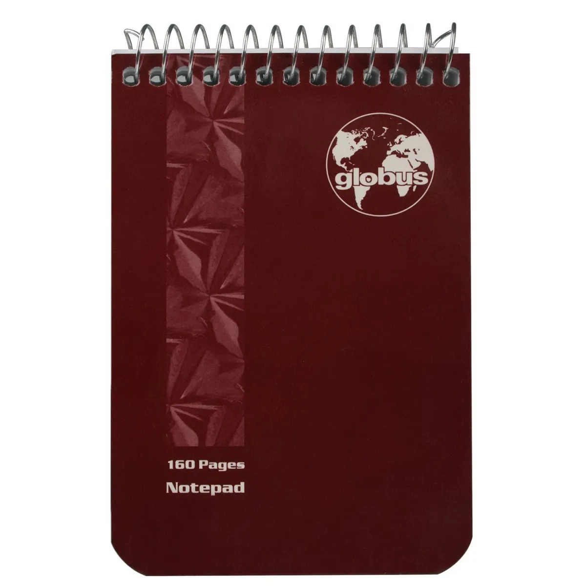 Globus Μπλοκ Σπιράλ Ριγέ Note Pad 10 x 14cm 160Φ