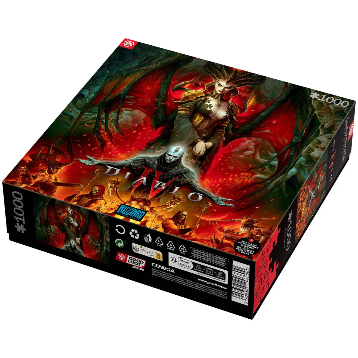 Good Loot Diablo IV Lilith Comp Puzzles 1000