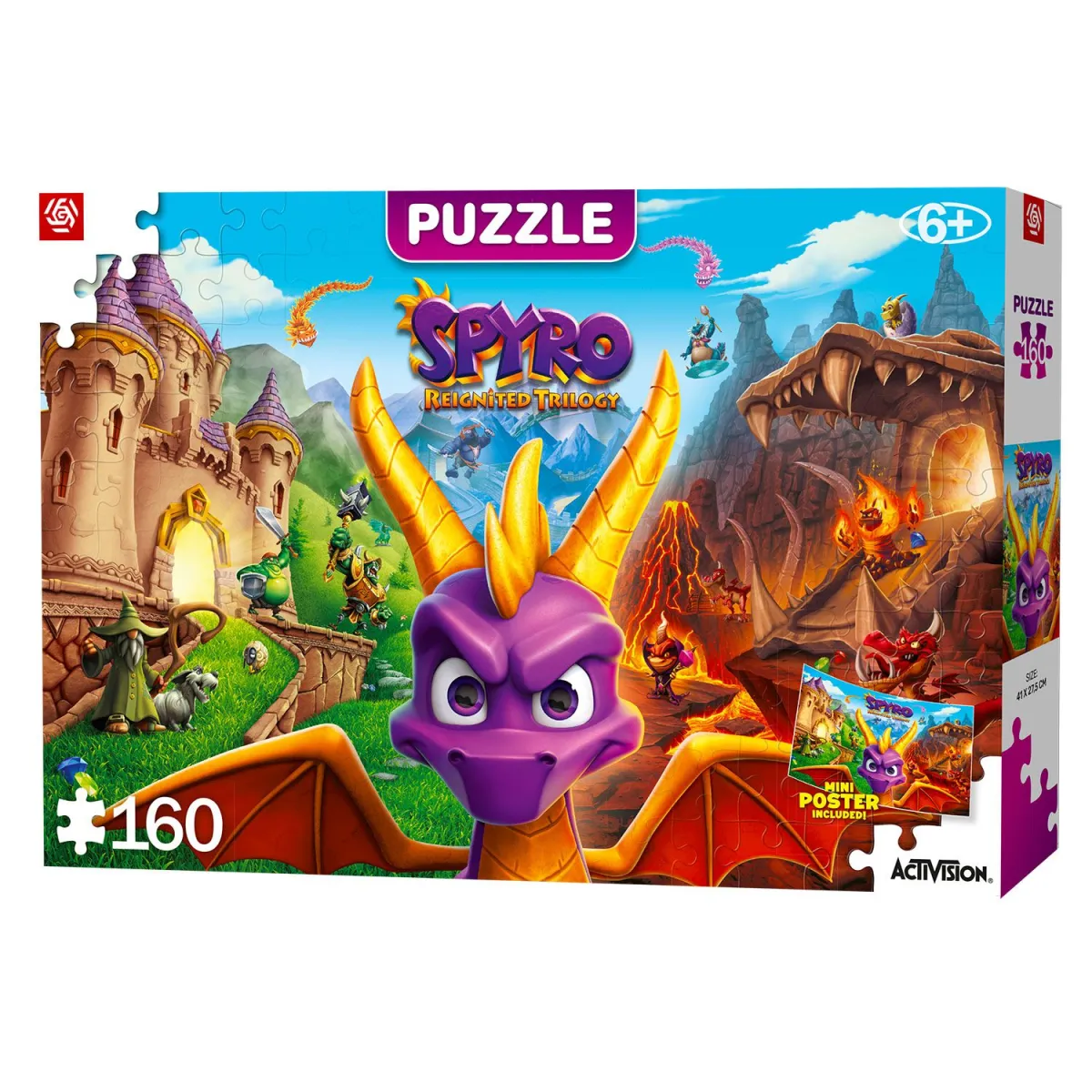 Good Loot Kids: Spyro Reignited Trilogy Puzzles 160 pcs