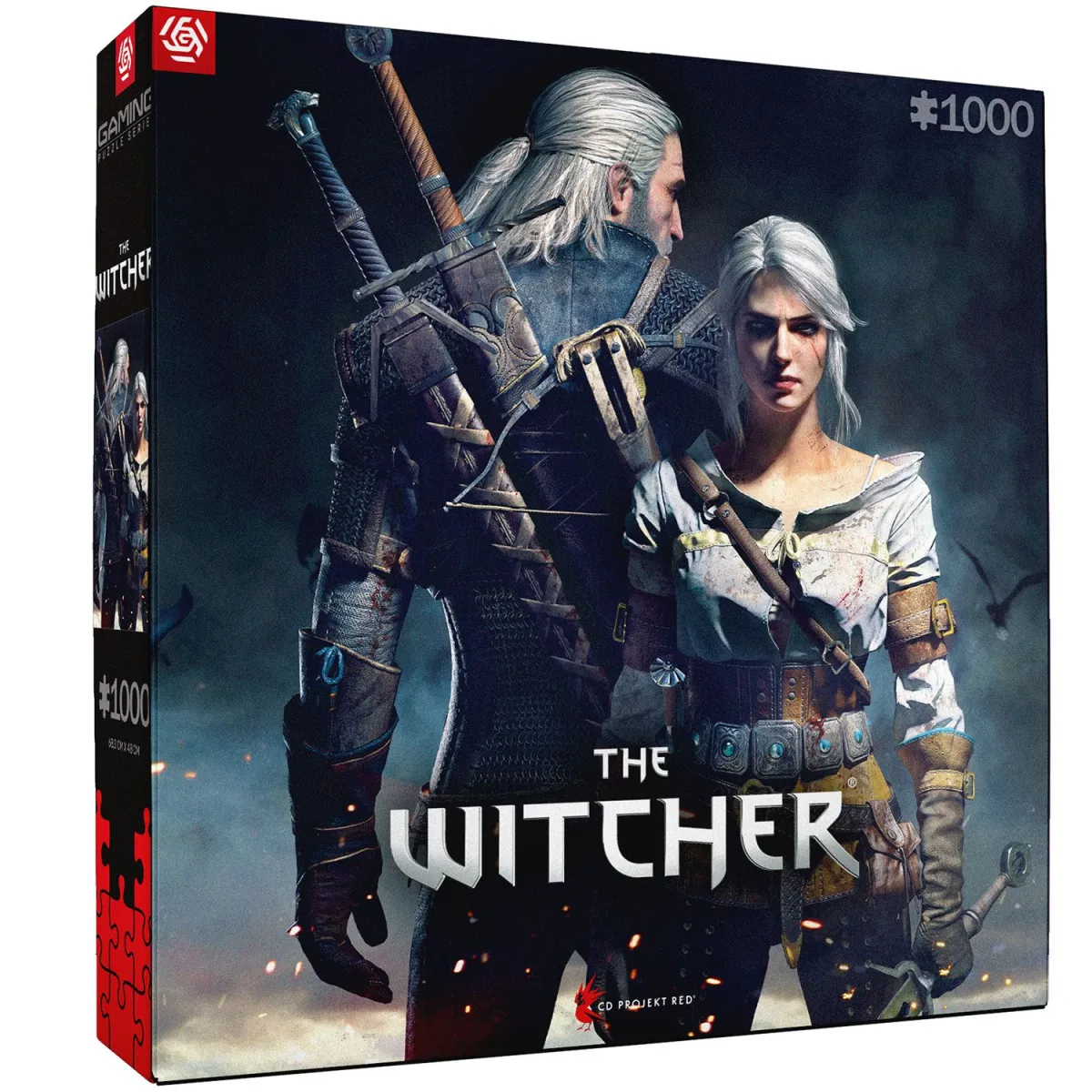 Good Loot The Witcher (Wiedźmin): Geralt & Ciri Puzzles 1000 pcs