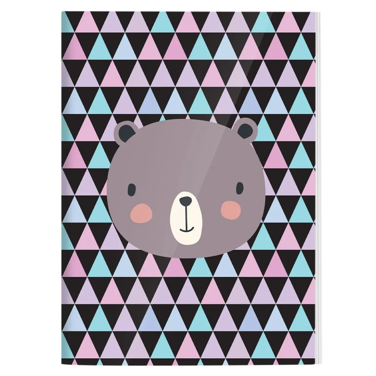 Goomby Τετράδιο Ριγέ 17x25 Bear 40 φύλλων