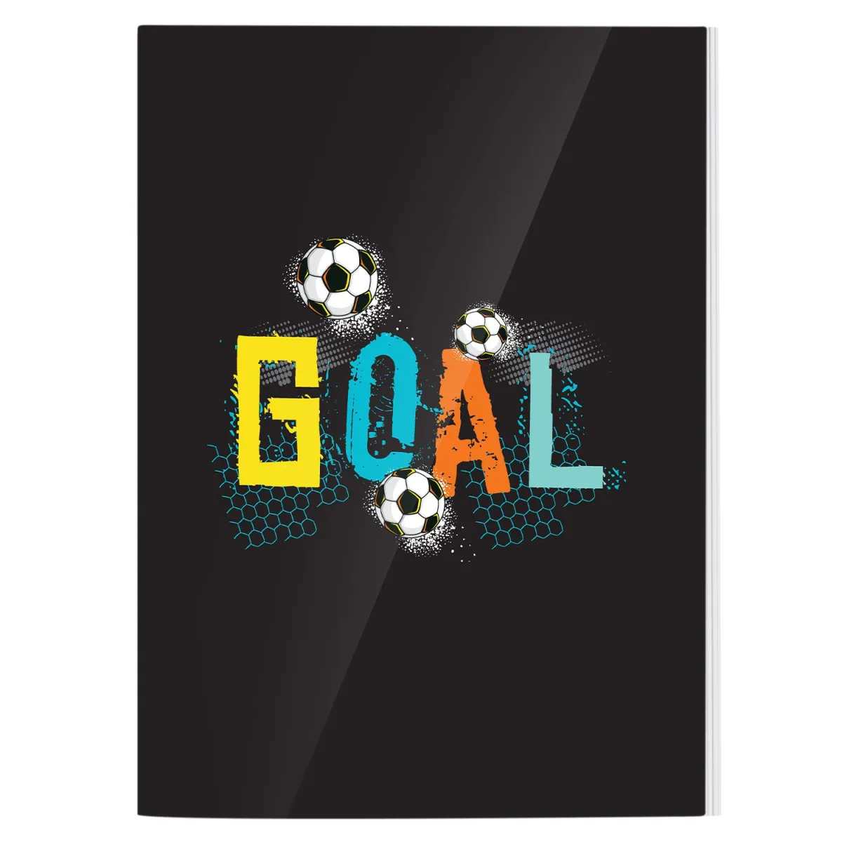 Goomby Τετράδιο Ριγέ 17x25 Football 40 Φύλλων