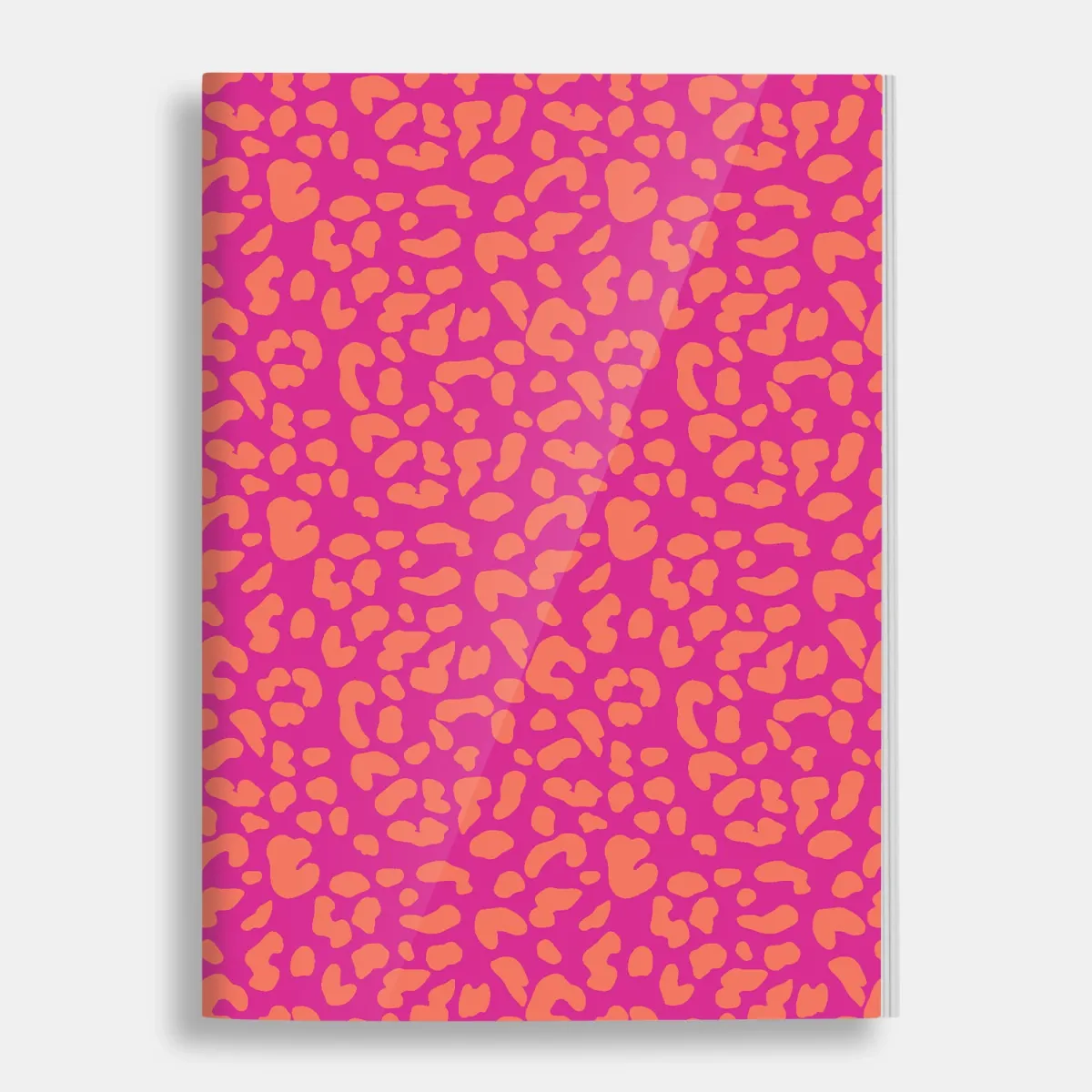 Goomby Τετράδιο Ριγέ 17x25 Pink Leopard 40 φύλλων