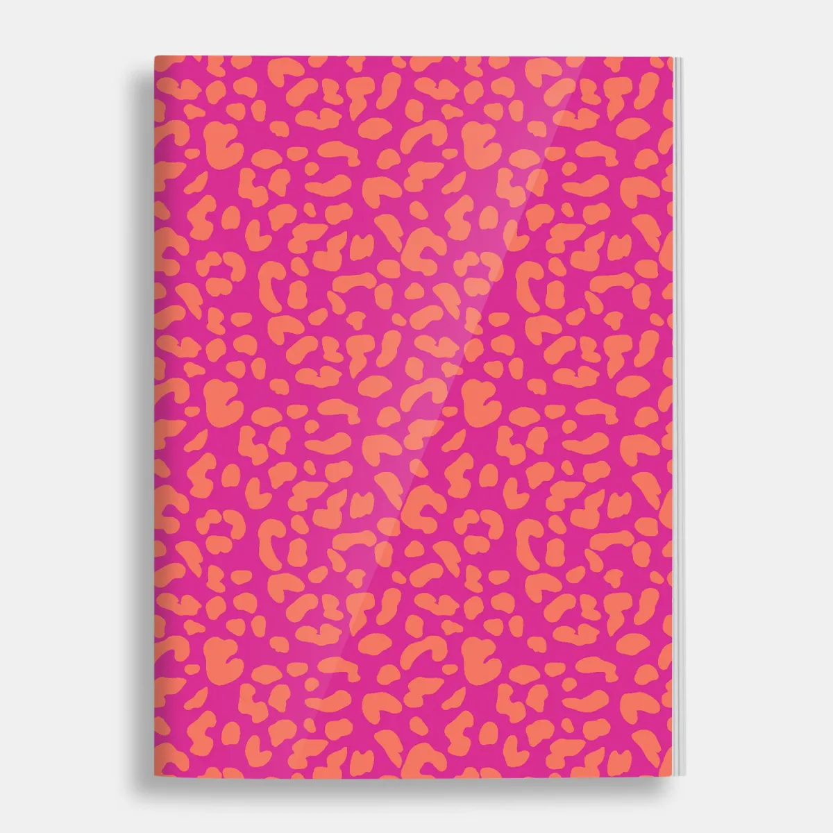 Goomby Τετράδιο Ριγέ 17x25 Pink Leopard 40 φύλλων