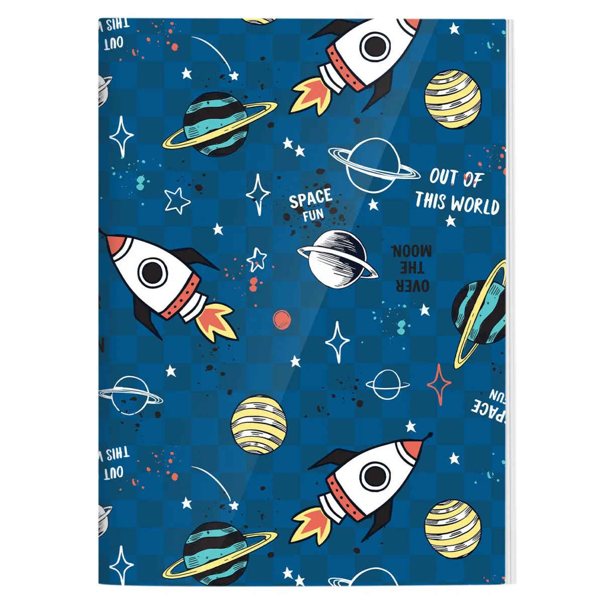 Goomby Τετράδιο Ριγέ 17x25 Space 40 φύλλων