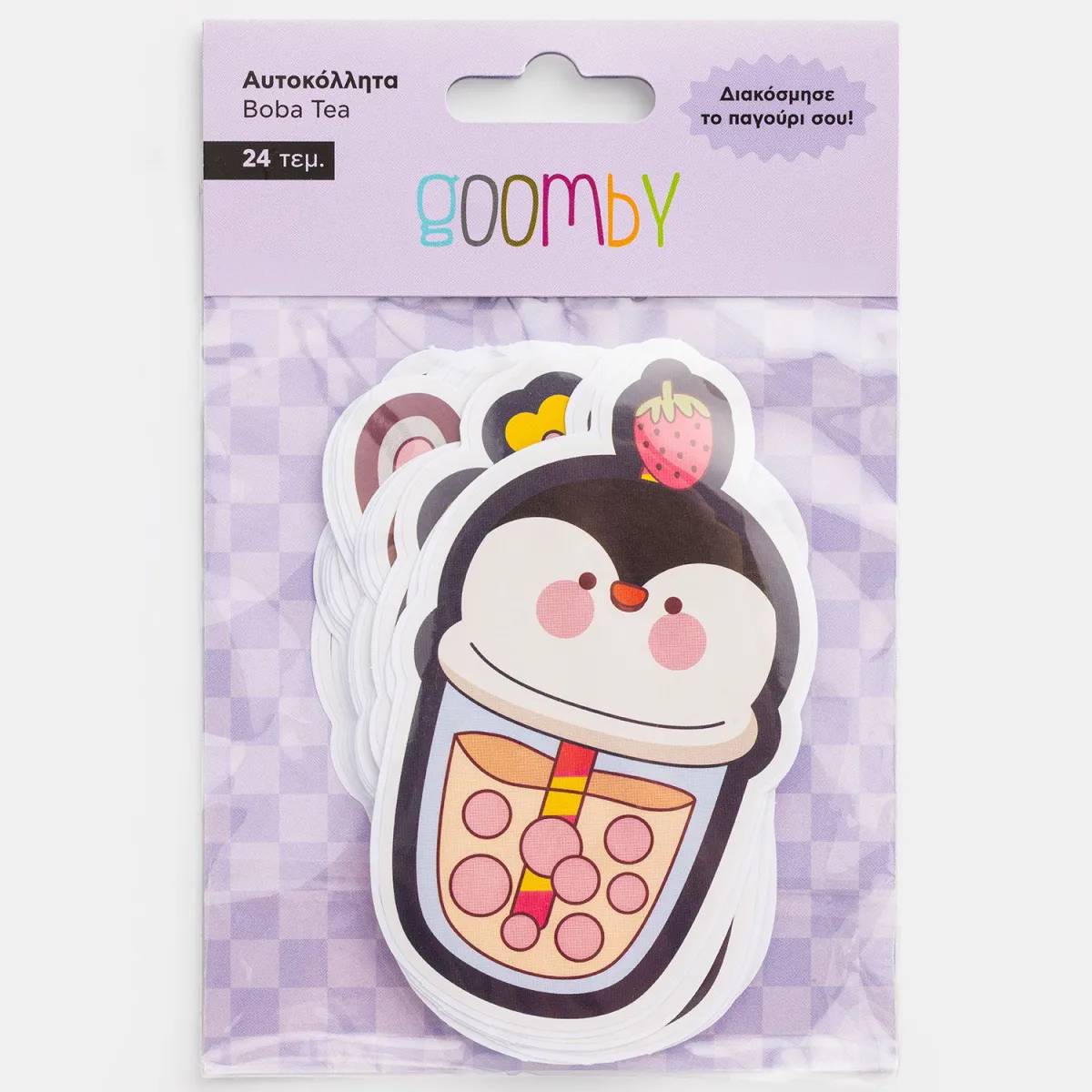 Goomby Αυτοκόλλητα Boba Tea 24τεμ.