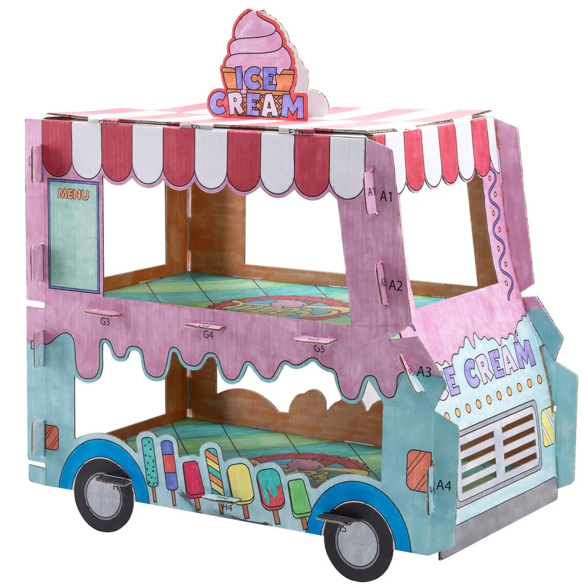 Goomby Σετ Ζωγραφικής Ice Cream Shop