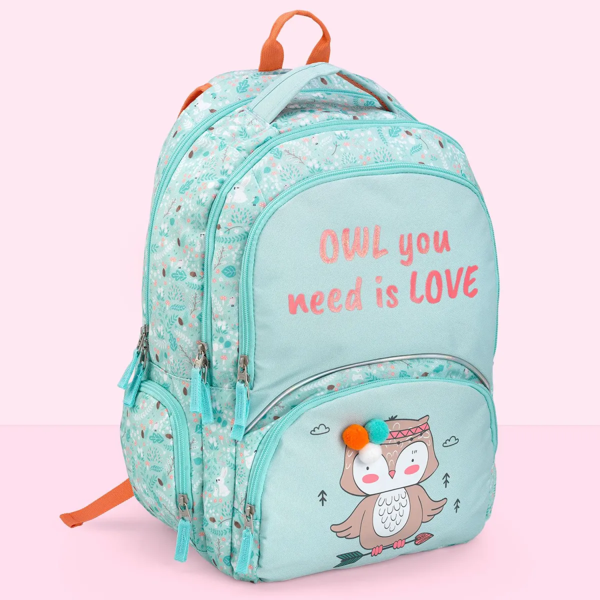 Goomby Τσάντα Σχολική Owl Love