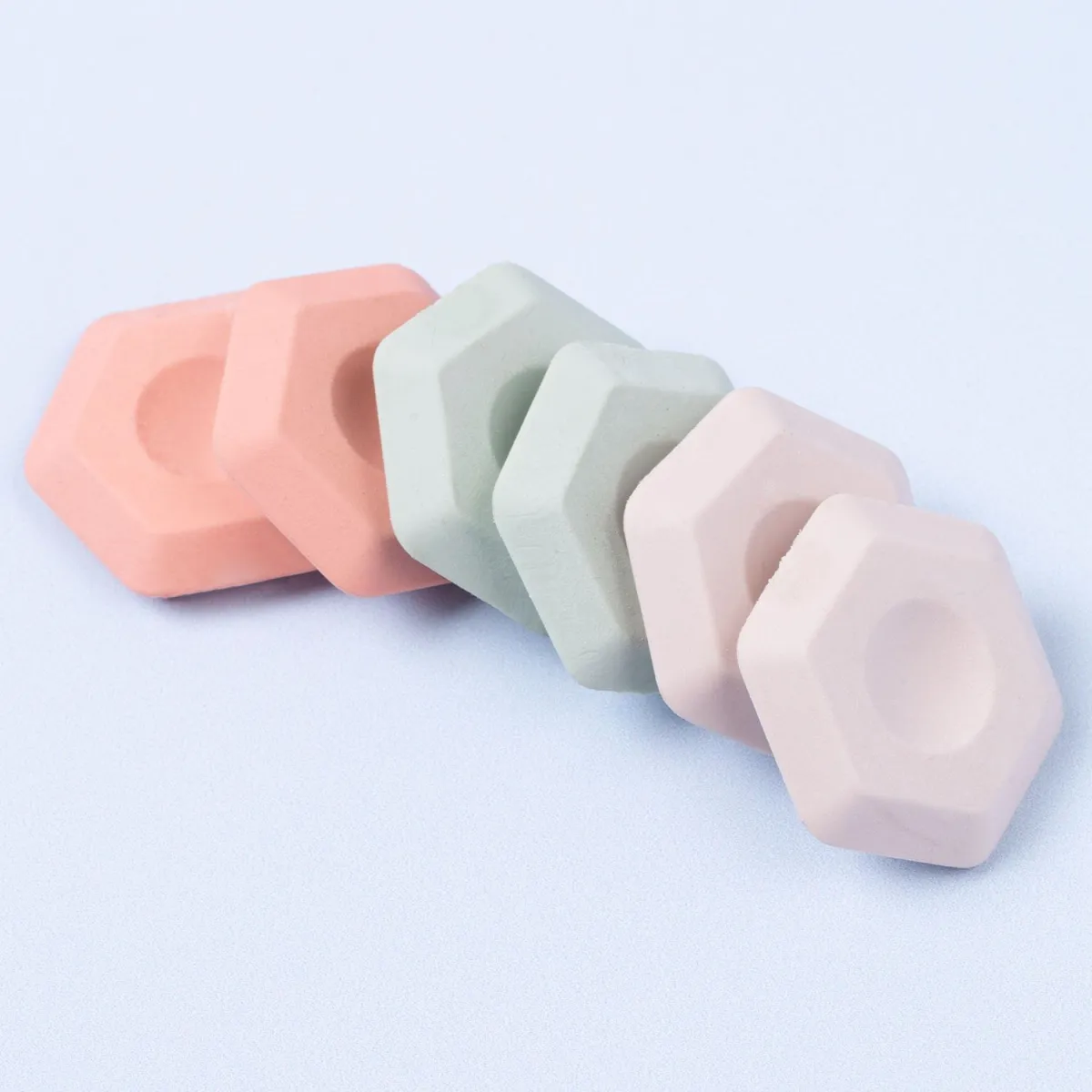 Goomby Γόμες Pastel 6 Τεμ.