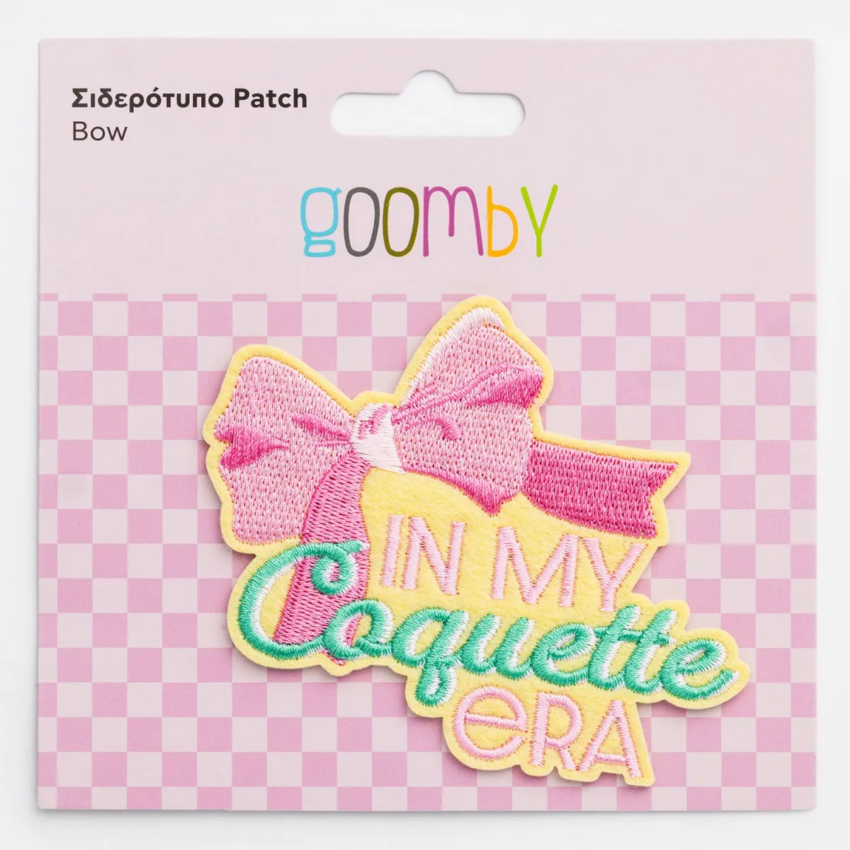 Goomby Σιδερότυπο Patch Bow