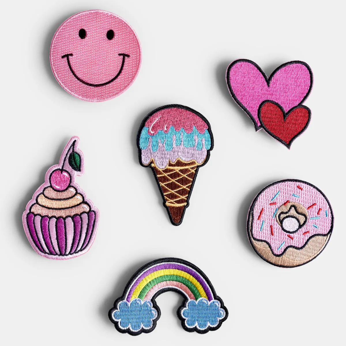 Goomby Σιδερότυπα Patches Candy Vibes 6τεμ.