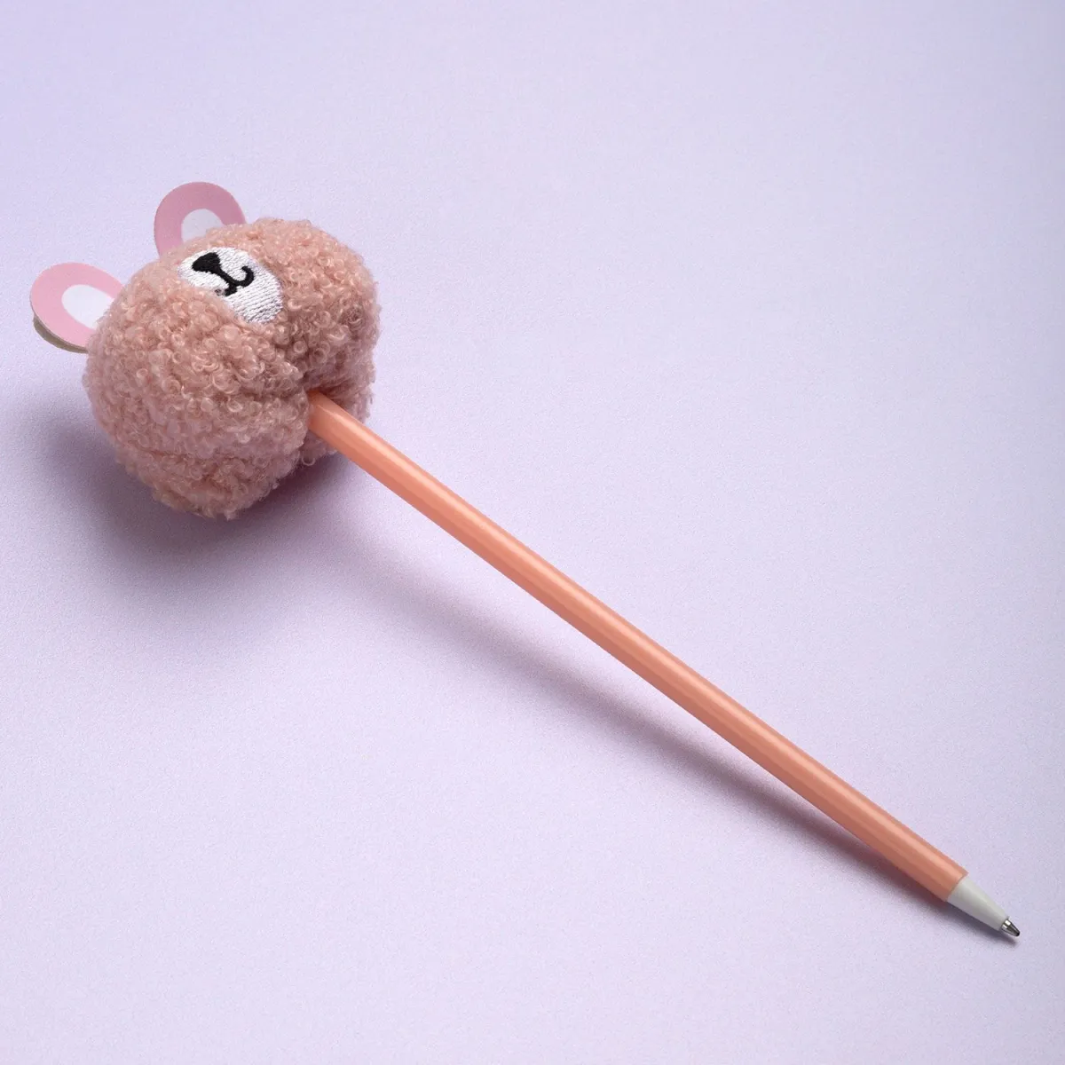 Goomby Στυλό Διαρκείας Pom Pom Bear Hug Πάχος Μύτης  0.5mm
