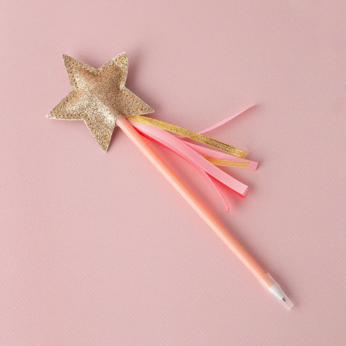 Goomby Στυλό Διαρκείας Pom Pom Fairy Girl Star Πάχος Μύτης 0.5mm
