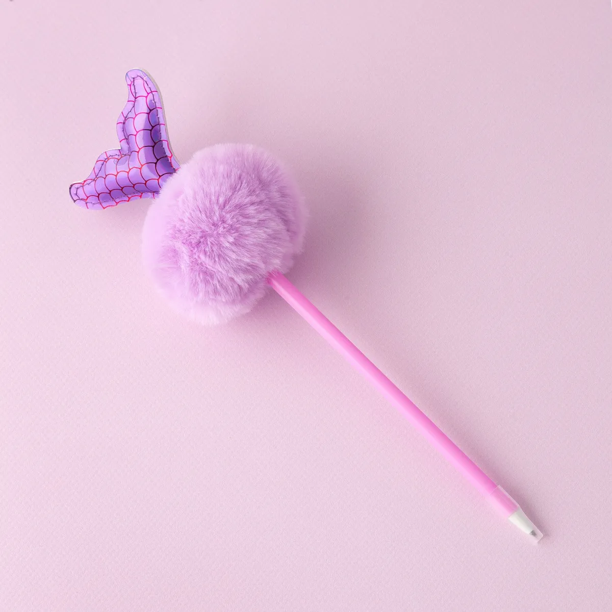 Goomby Στυλό Διαρκείας Pom Pom Mermaid Tails Πάχος Μύτης  0.5mm