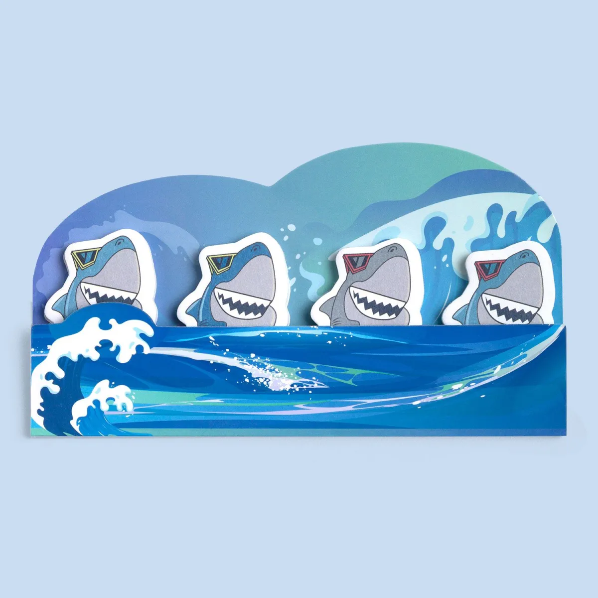 Goomby Σελιδοδείκτες Shark 4τεμ.