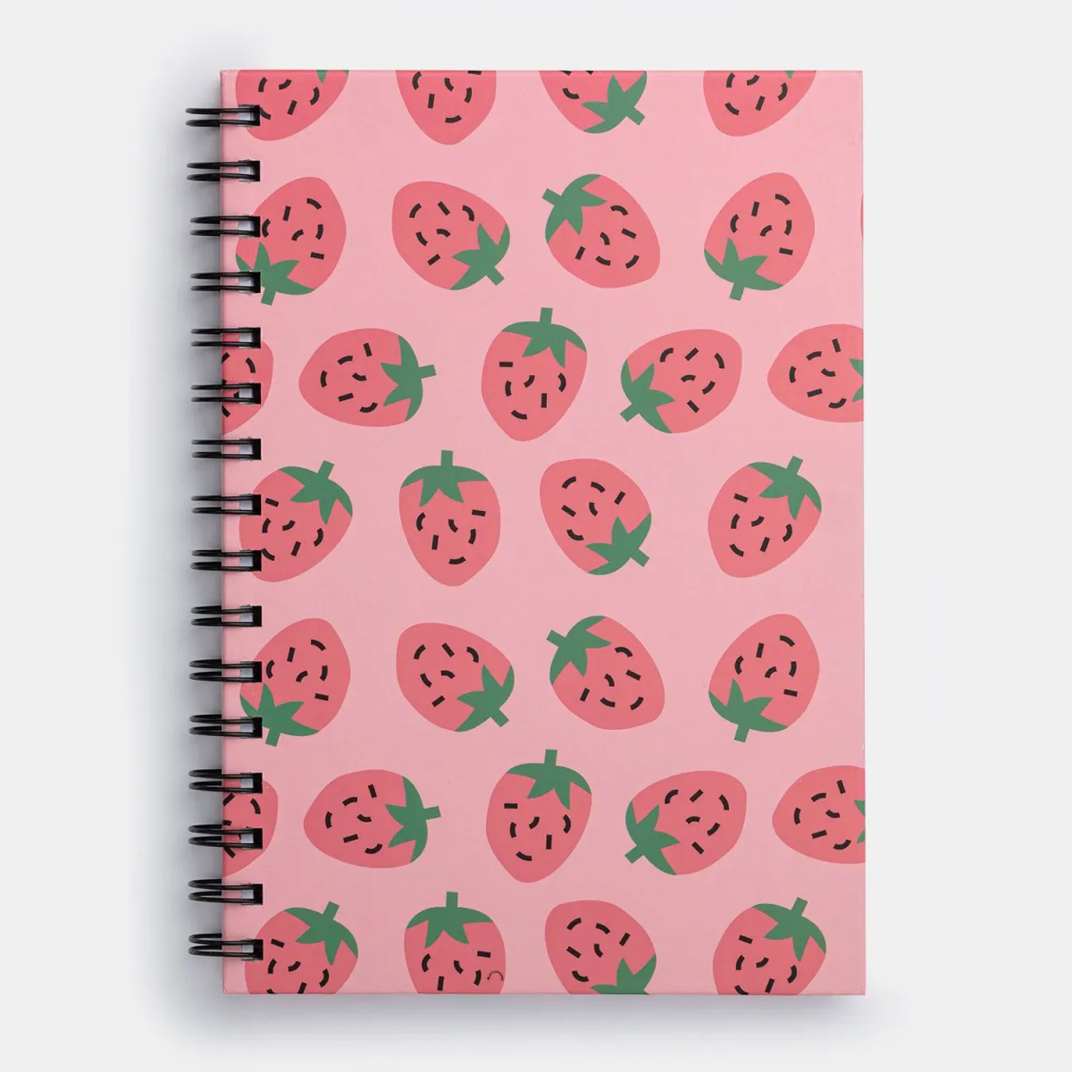 Goomby Σημειωματάριο Σπιράλ Strawberries A5 80 Φύλλα