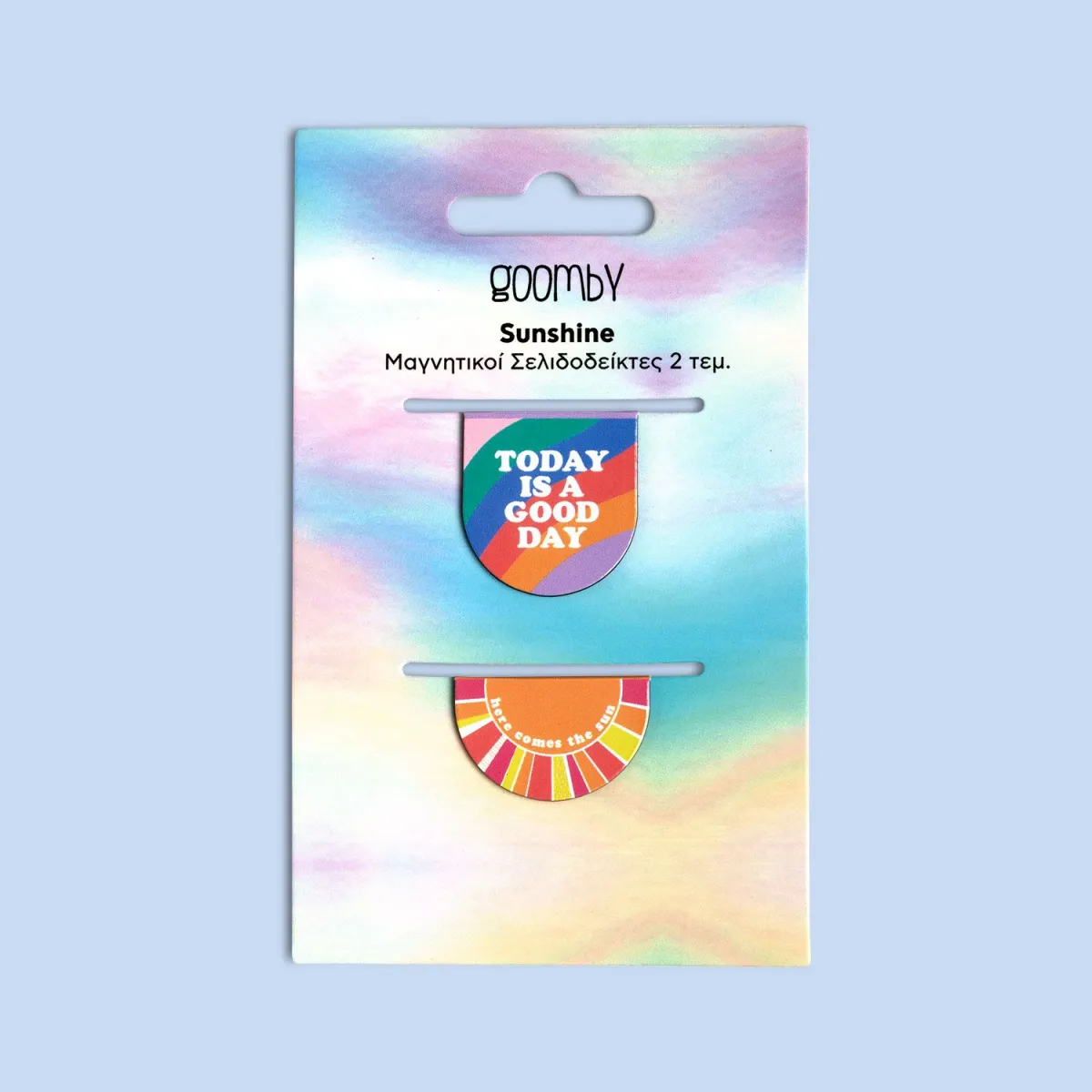 Goomby Μαγνητικοί Σελιδοδείκτες Sunshine 2τεμ.