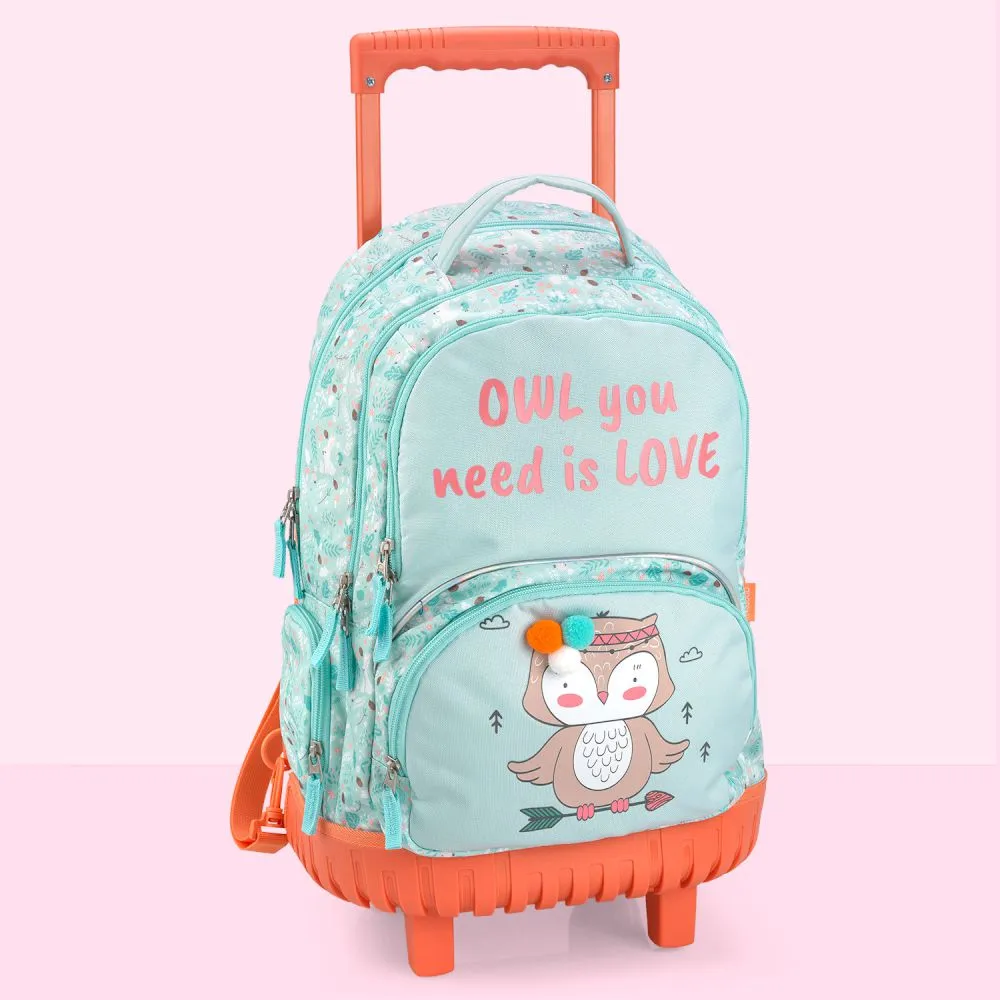 Goomby Trolley Σχολικό Owl Love