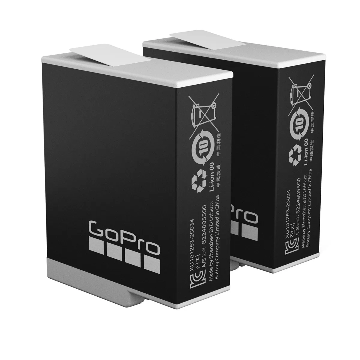GoPro Rechargeable Battery Enduro for Hero 12/11/10/9 2-pack
