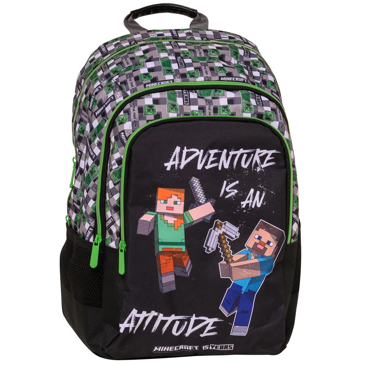 Graffiti Τσάντα Πλάτης Adventure Is An Attitude & Δώρο Κασετίνα