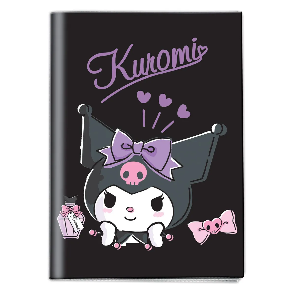 Graffiti Τετράδιο Καρφίτσα Kuromi 40 Φύλλων