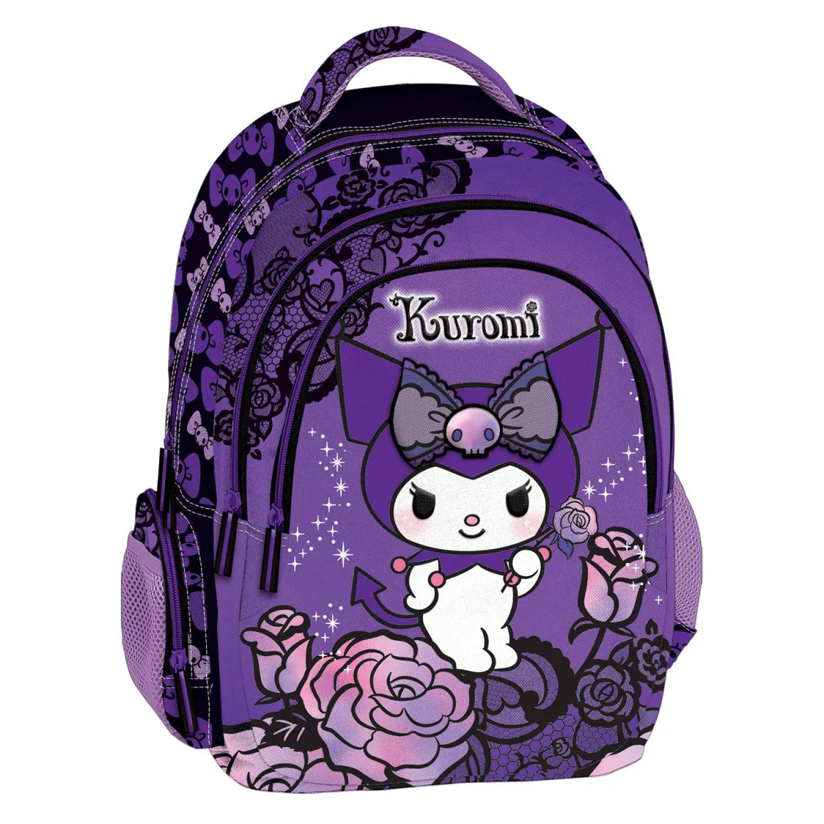 Graffiti Τσάντα Πλάτης Kuromi Purple Laces
