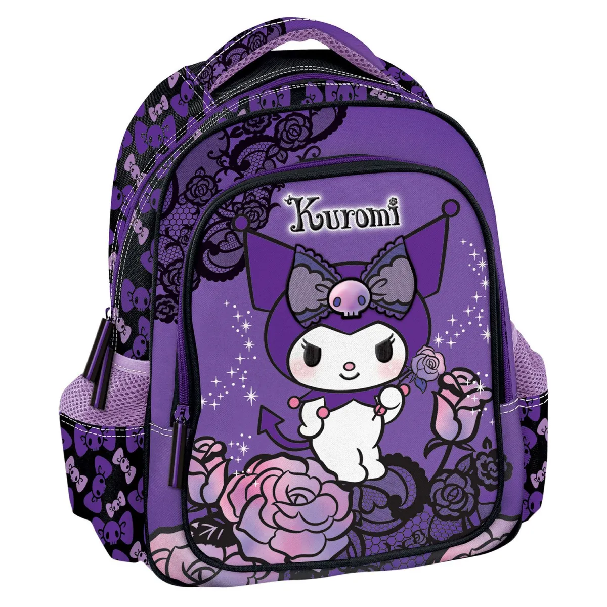 Graffiti Τσάντα Πλάτης Νηπιαγωγείου Kuromi Purple Laces