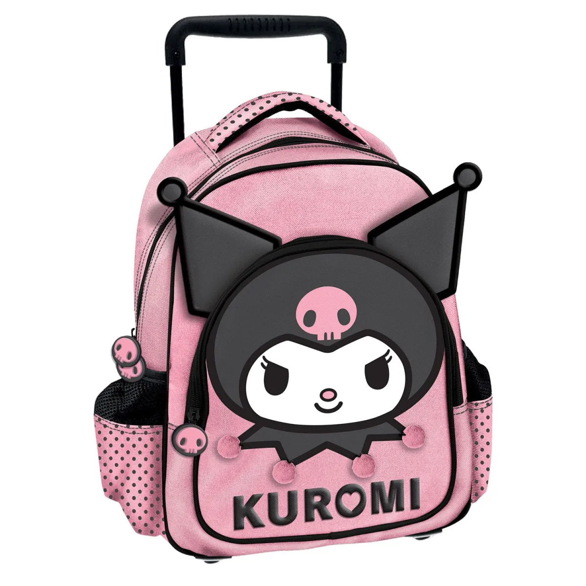 Graffiti Τσάντα Trolley Νηπιαγωγείου Kuromi Face