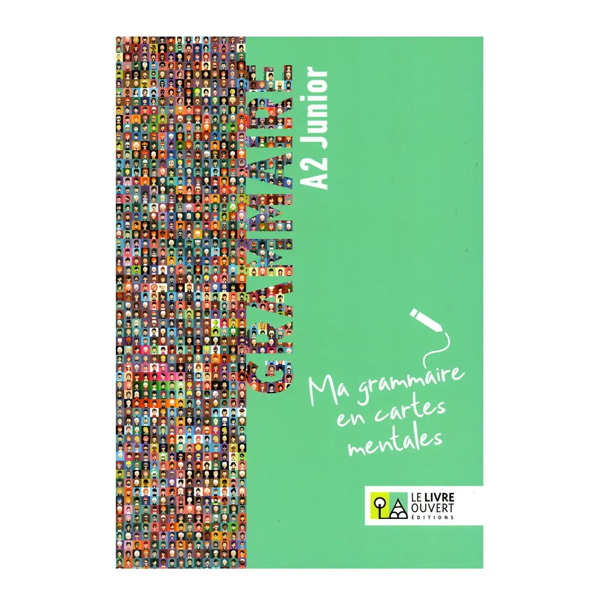 Le Livre Ouvert Grammaire A2 Junior - Ma Grammaire En Cartes Mentales