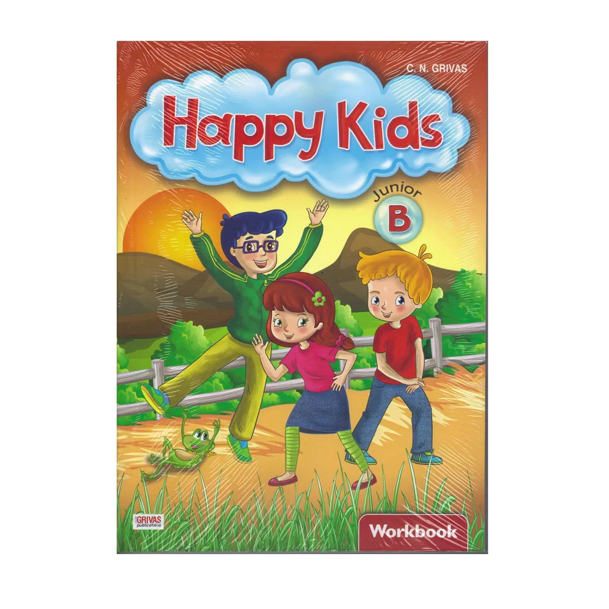Grivas Publications Happy Kids Junior B Workbook & Words & Grammar