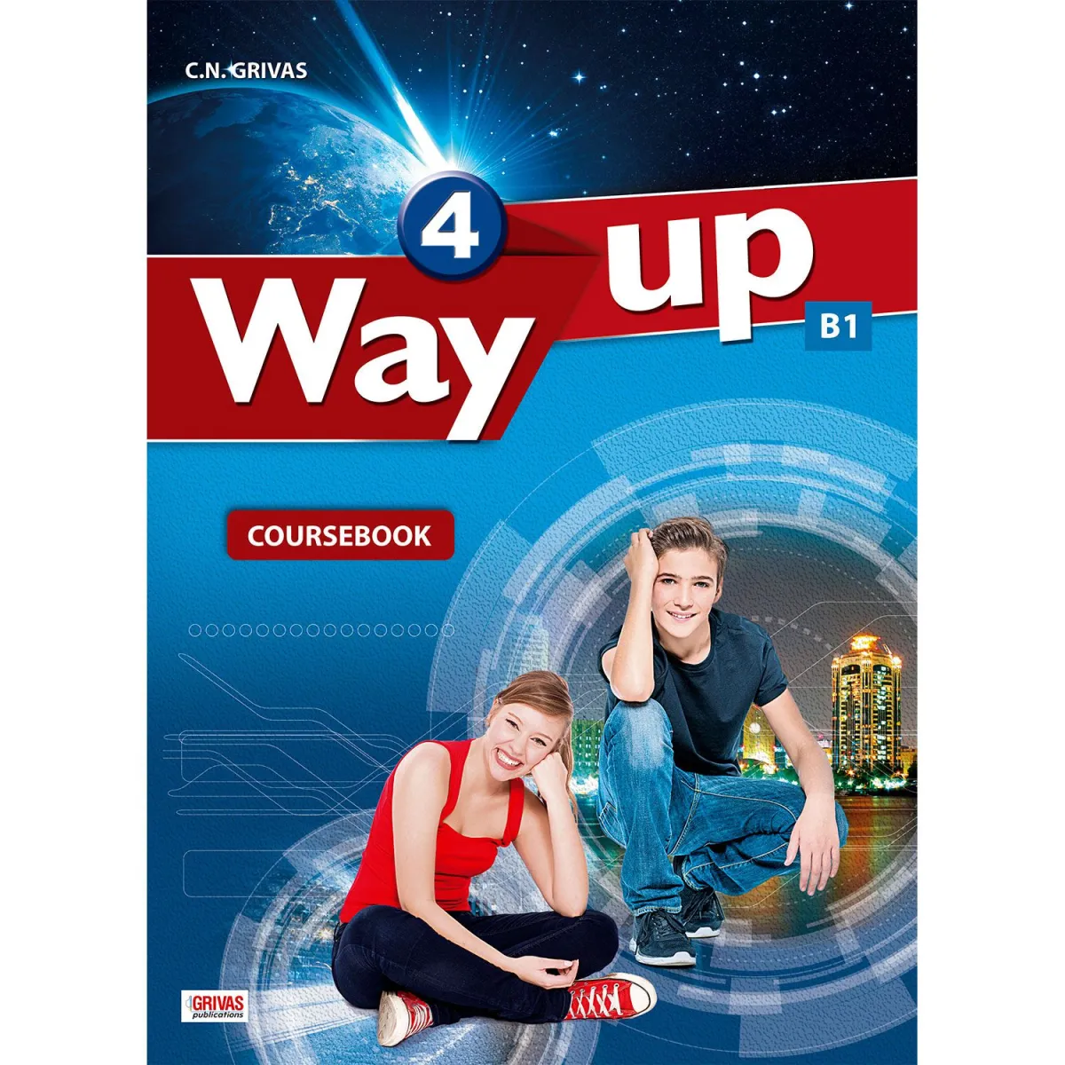 Grivas Way Up 4 Coursebook Set & Writing Booklet
