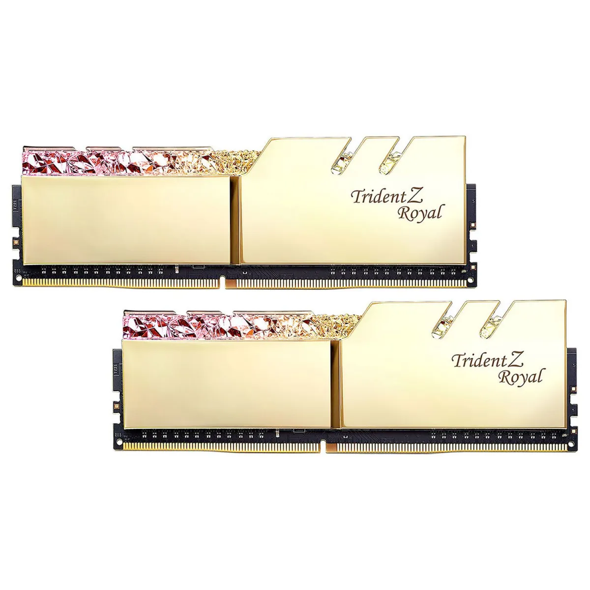 G.Skill Desktop RAM Trident Z Royal Elite Gold 32GB Kit 3200 MHz DDR4