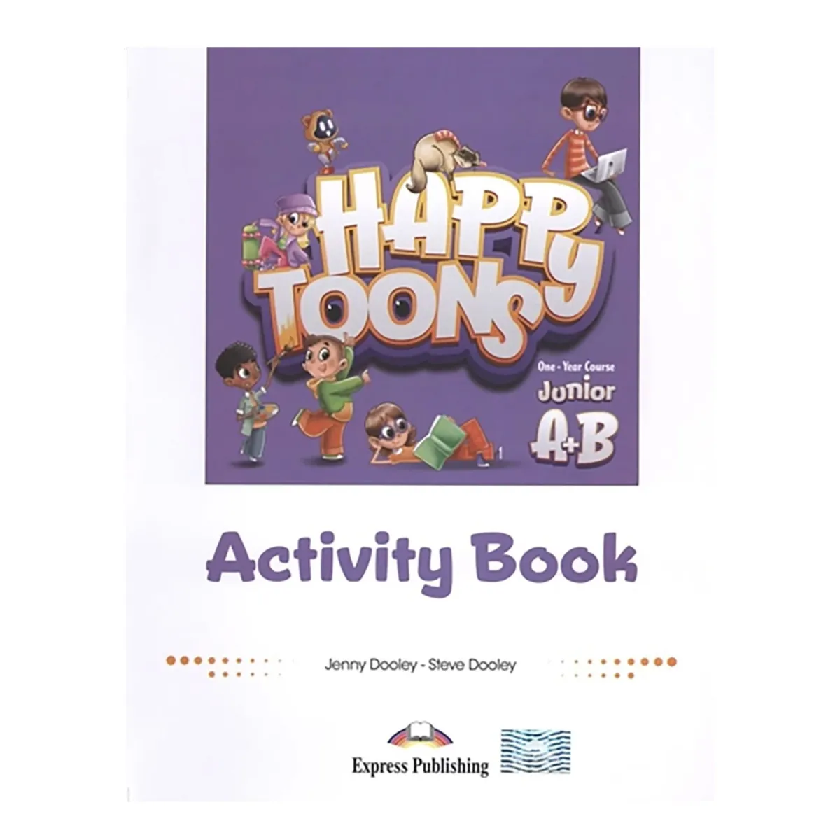 Express Publishing Happytoons Junior A & B Workbook (+Digibook)