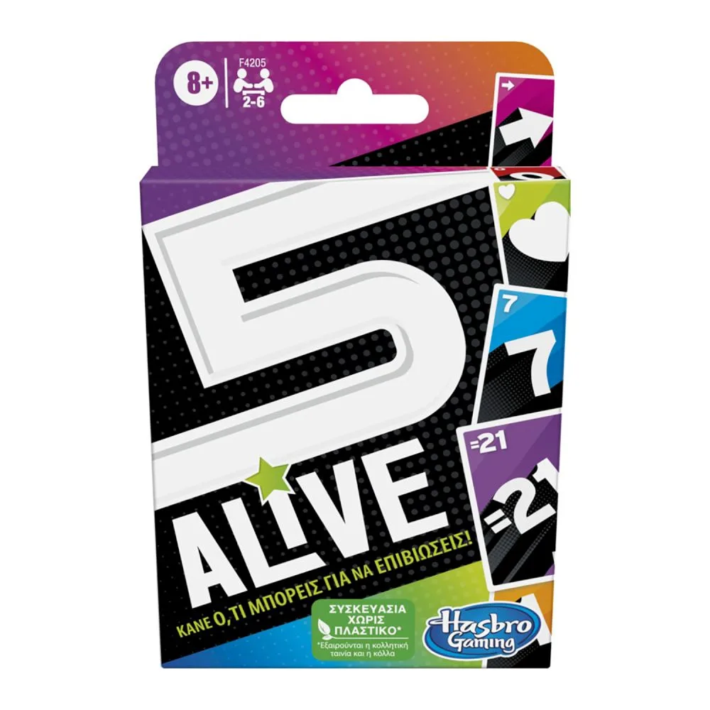Hasbro Επιτραπέζιο Five Alive Card Game