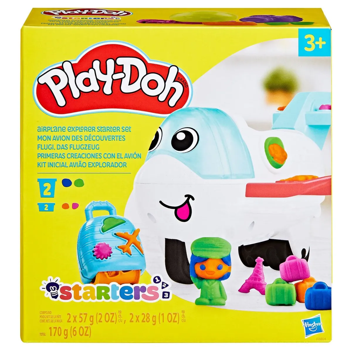 Hasbro Play-Doh Airplane Explorer Starter Playset (F8804)