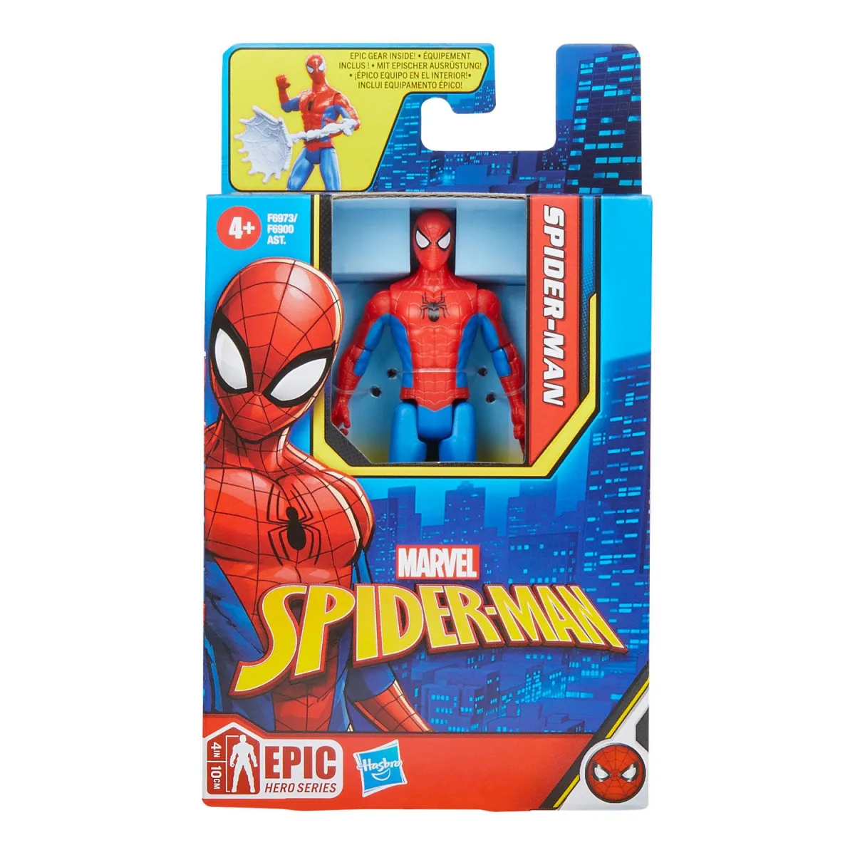 Hasbro Spinder- Man 4 In Classic Red Blue Spiderman