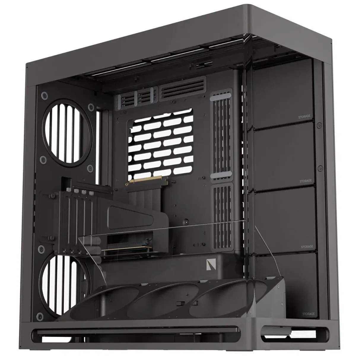 HAVN HS 420 VGPU Black Midi Tower