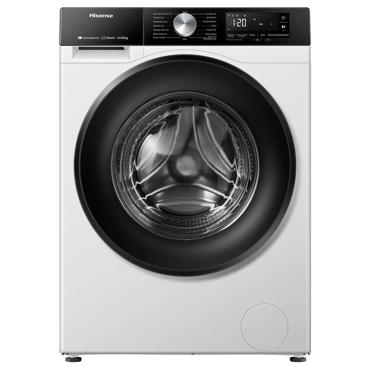 Hisense WD3S1043BW3 Πλυντήριο-Στεγνωτήριο 10,50 kg / 6 kg
