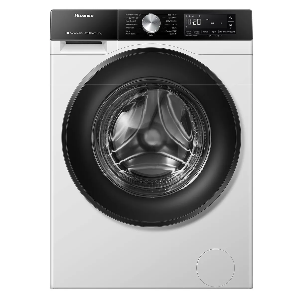 Hisense WF3S1243BW3 Πλυντήριο Ρούχων 12,00 kg