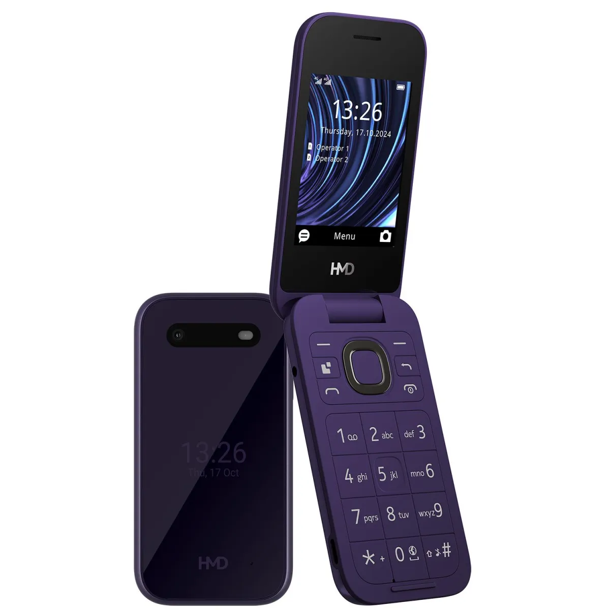 Κινητό HMD 2660 Flip 4G DS 2025 Purple