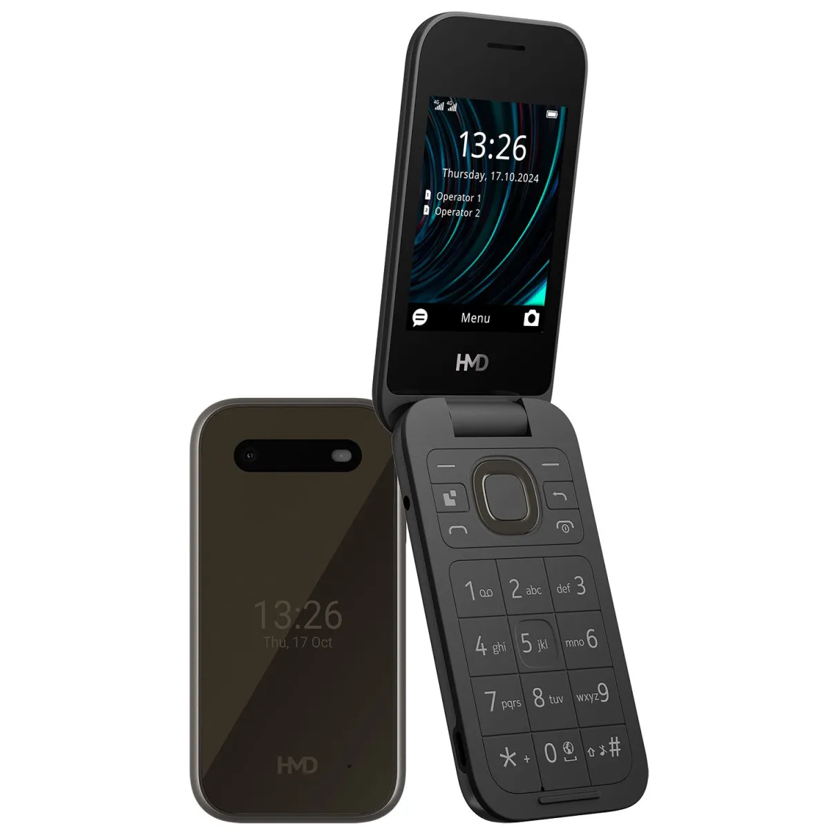 Κινητό HMD 2660 Flip 4G DS 2025 Μαύρο