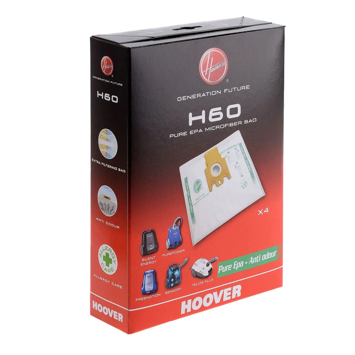 Hoover Σακούλες Σκούπας H60 PureHepa